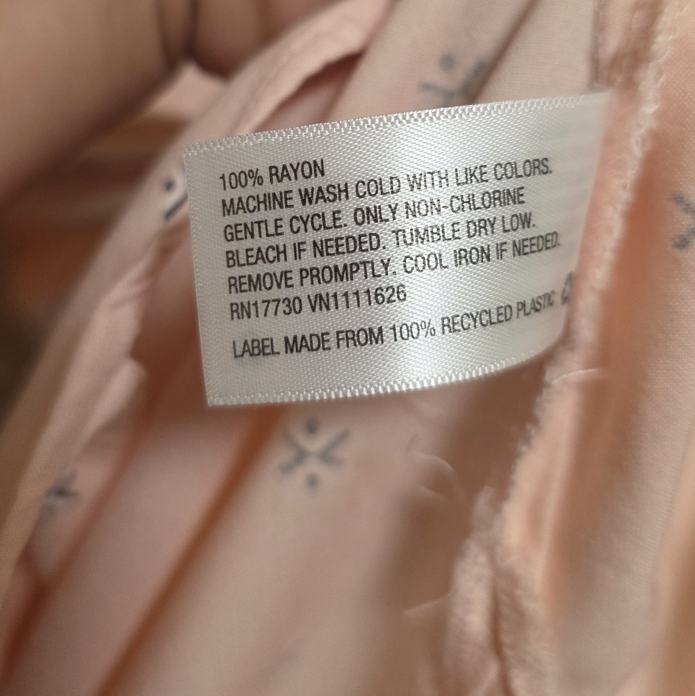 Ava & Viv Light Pink Button-Down Shirt Size 3x EUC - Picture 9 of 9